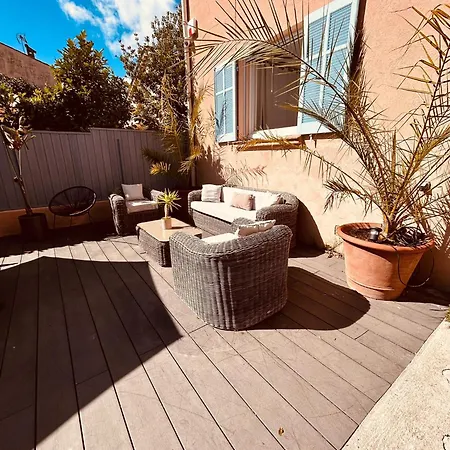Grand 3 6 Personnes, Terrasse Privée A 300m De La Sainte-Maxime
