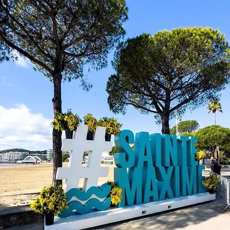 Grand 3 6 Personnes, Terrasse Privee A 300m De La アパート サント・マキシム